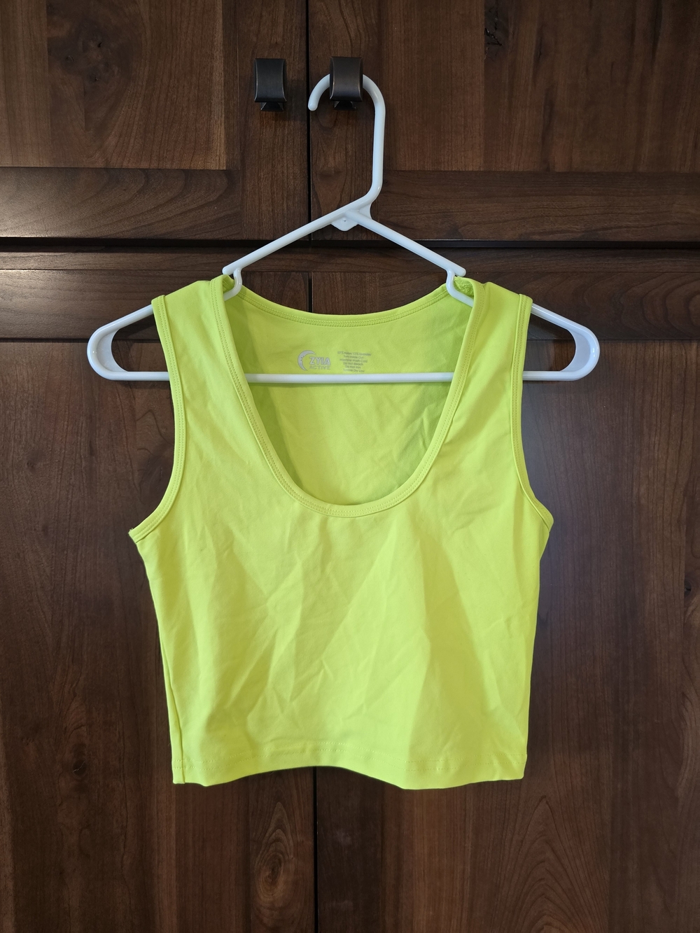 Zyia Active neon yellow Tank